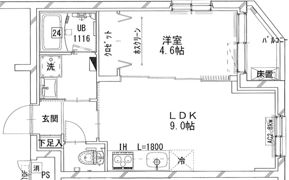 シャトーライフ相模原Ⅵの間取り画像