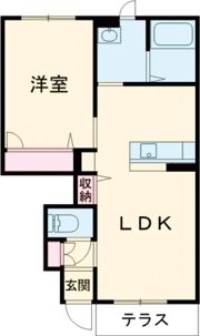 シャーメゾンライグラスの間取り画像