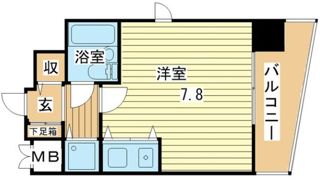 朝日プラザサウスコア姫路の間取り画像