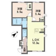 デルフィⅠの間取り画像