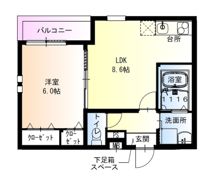 フジパレス岸和田駅前Ⅰ番館の間取り画像