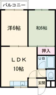 ルベール富岡の間取り画像