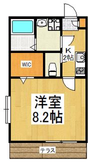 リベルタⅢの間取り画像