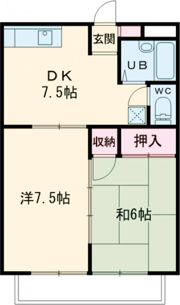 ウィングコート ラ・ムール豊橋の間取り画像