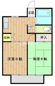 TSハイツA棟の間取り画像