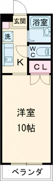 パレストモエの間取り画像