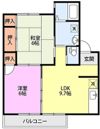 ウイングヒルズ B棟の間取り画像