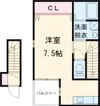 インターヒルズ鳥栖Cの間取り画像