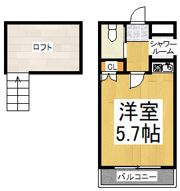 Mアルヴェリーノの間取り画像
