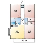 サリール立野の間取り画像