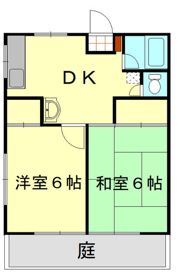 サンライズハイツの間取り画像