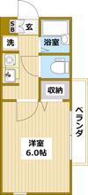 VILLA510 No．6の間取り画像