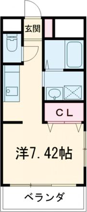 アルテマイスター橘通りの間取り画像