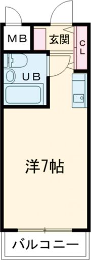 ベルウエストの間取り画像