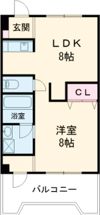 コンフォートメイアイⅡの間取り画像