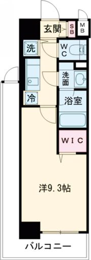 フェンテ・一条の間取り画像