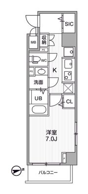 Alivis中野の間取り画像