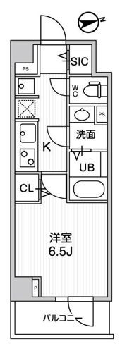 Alivis中野の間取り画像