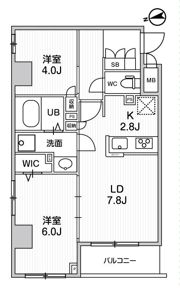 Alivis中野の間取り画像