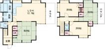 川手貸家の間取り画像