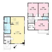 La casa Ⅰ棟の間取り画像