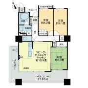 ライオンズタワー半田の間取り画像