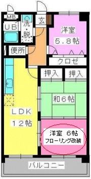 ADVANCE21の間取り画像