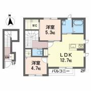 ソワサントゥディザンAの間取り画像