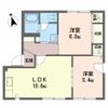 ヴァンセンヌ広面Aの間取り画像