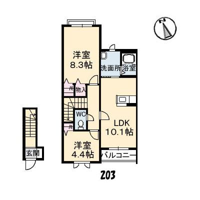 間取図
