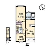 ディアス・Kの間取り画像