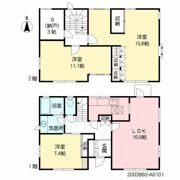 勢家町荒巻邸の間取り画像