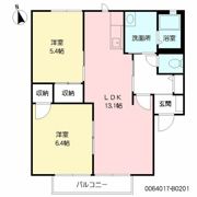 パークサイド田島 II棟の間取り画像