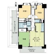 ライオンズマンション本川越駅前の間取り画像