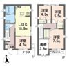 常盤台シャーメゾンAの間取り画像
