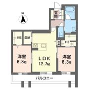 ヴィラ・ルミエールの間取り画像