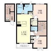 サンテラス Iの間取り画像