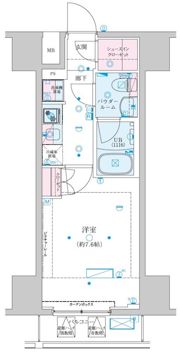 GENOVIA川崎Ⅶの間取り画像
