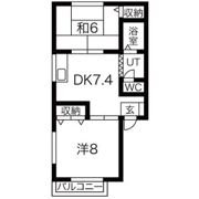 メーゾン亜嶺の間取り画像