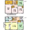 上六名一丁目戸建貸家の間取り画像