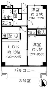 ベルドミール葵22の間取り画像