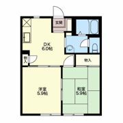 桜通り Bの間取り画像