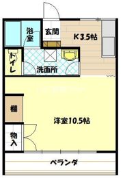 ラビアン桜の間取り画像