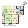 プレステージ A棟の間取り画像