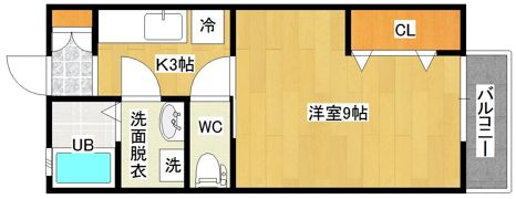 Coral Ⅱの間取り画像
