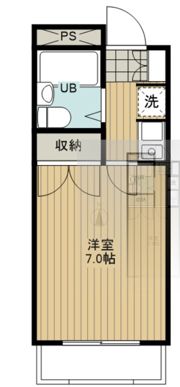ロイヤルハイツの間取り画像