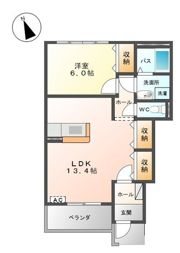 コンフォールの間取り画像
