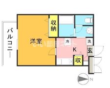 アコール住吉の間取り画像