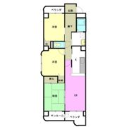 エスポワール城北の間取り画像