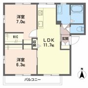 フレグランスランドA Aの間取り画像
